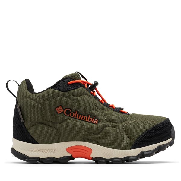 Columbia Trekking čevlji Columbia Youth Firecamp Mid 2 Wp 2099971 Zelena