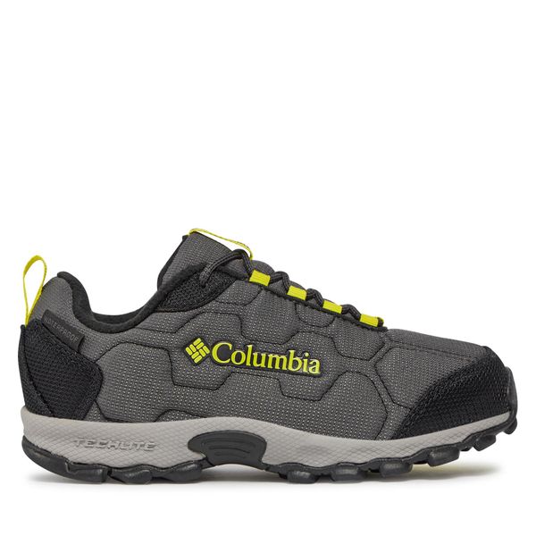 Columbia Trekking čevlji Columbia Youth Firecamp™ Sledder 3 Wp 1862901 Shark/ Radiation 011