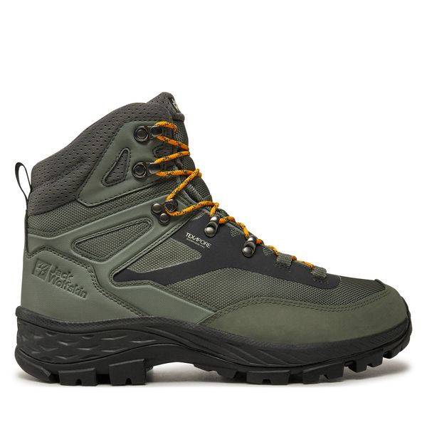 Jack Wolfskin Trekking čevlji Jack Wolfskin Rebellion Guide Texapore Mid M 4053791 Zelena