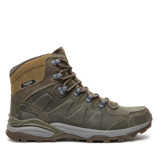 Jack Wolfskin Trekking čevlji Jack Wolfskin Refugio Prime Texapore Mid M 4059691 Rjava