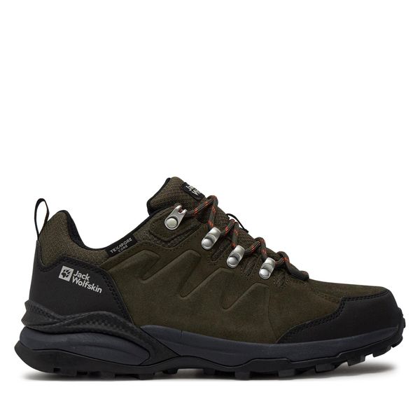 Jack Wolfskin Trekking čevlji Jack Wolfskin Refugio Texapore Low M 4049851 Zelena