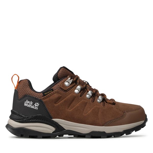 Jack Wolfskin Trekking čevlji Jack Wolfskin Refugio Texapore Low W 4050821 Rjava