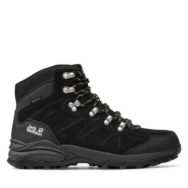 Jack Wolfskin Trekking čevlji Jack Wolfskin Refugio Texapore Mid M 4049841 Črna