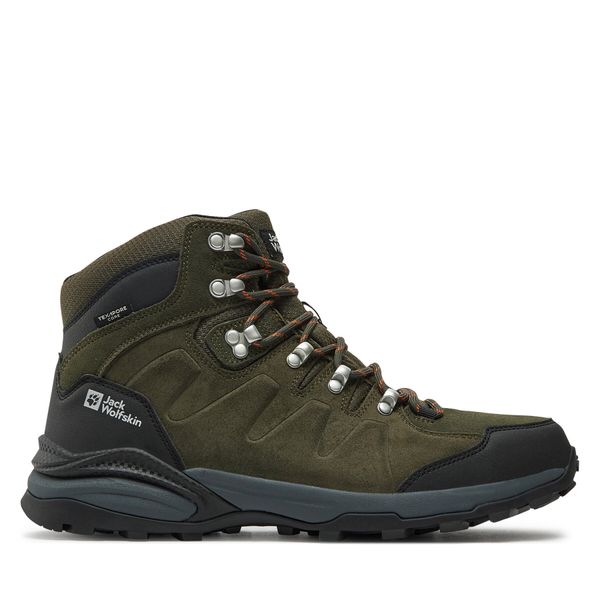 Jack Wolfskin Trekking čevlji Jack Wolfskin Refugio Texapore Mid M 4049841 Khaki