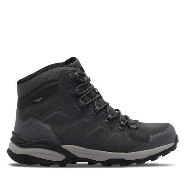 Jack Wolfskin Trekking čevlji Jack Wolfskin Refugio Texapore Mid M 4049851 Črna