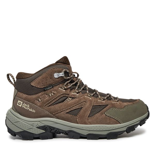 Jack Wolfskin Trekking čevlji Jack Wolfskin Vojo Tour Texapore Mid M A62072 Rjava