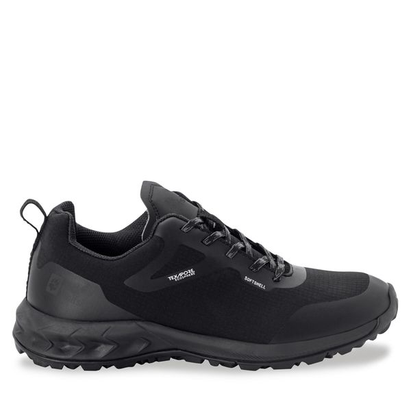 Jack Wolfskin Trekking čevlji Jack Wolfskin Woodland Shell Texapore Low 4053841 Črna