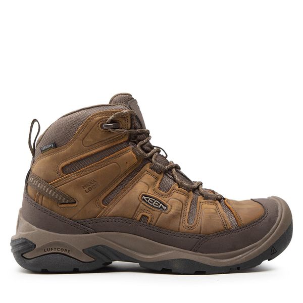 Keen Trekking čevlji Keen Circadia Mid Wp 1026769 Rjava