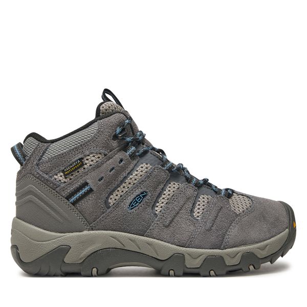 Keen Trekking čevlji Keen Headout Mid Wp Steel 1028307 Siva