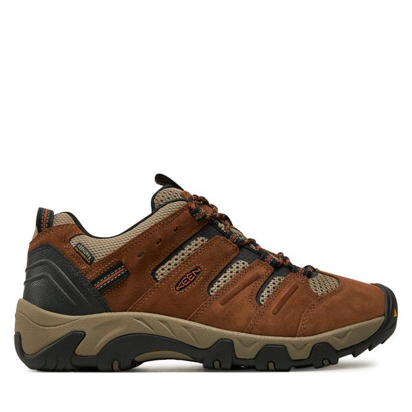 Keen Trekking čevlji Keen Headout Waterproof Hiking 1028308 Rjava