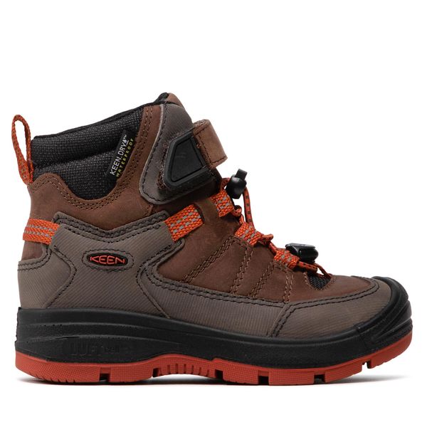 Keen Trekking čevlji Keen Redwood Mid Wp 1023884 Rjava