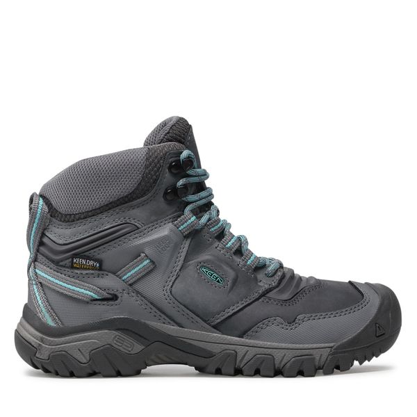 Keen Trekking čevlji Keen Ridge Flex Mid Wp W 1026085 Siva