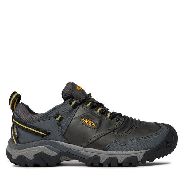Keen Trekking čevlji Keen Ridge Flex Wp 1026615 Steel Grey/Keen Yellow