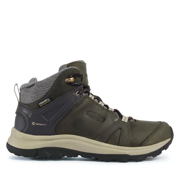 Keen Trekking čevlji Keen Terradora II Leather Mid Wp 1023730 Magnet/Plaza Taupe