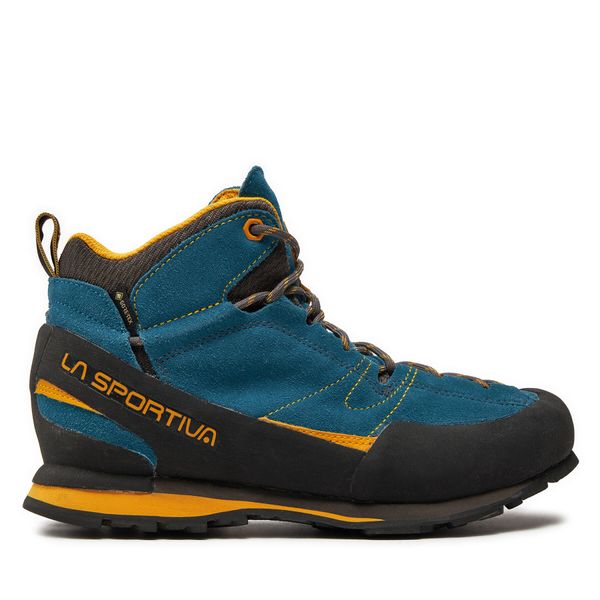 La Sportiva Trekking čevlji La Sportiva Boulder X Mid Gtx GORE-TEX 17EBY Blue/Yellow