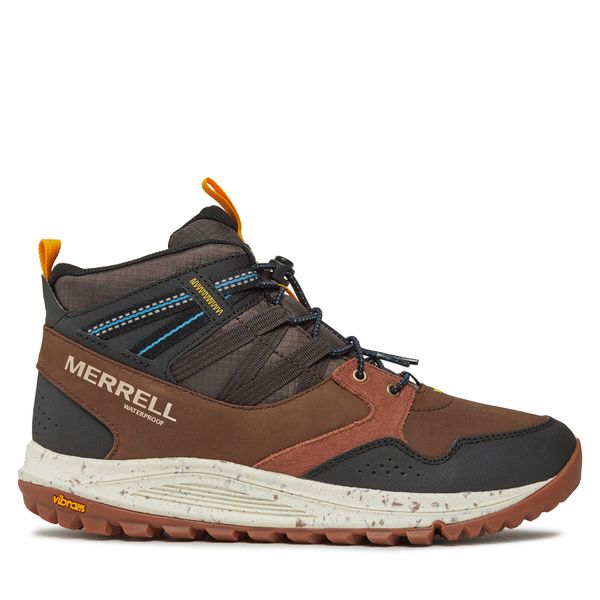 Merrell Trekking čevlji Merrell Nova Sneaker Boot Bungee Mid Wp J067111 Brown