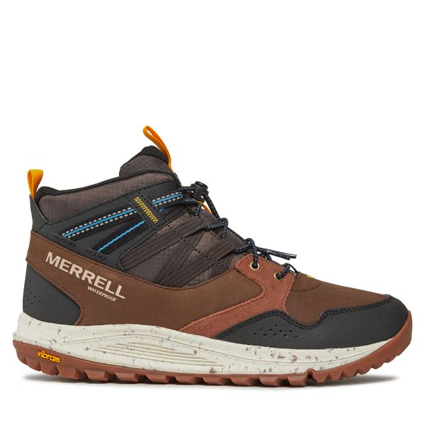 Merrell Trekking čevlji Merrell Nova Sneaker Boot Bungee Mid Wp J067111 Rjava