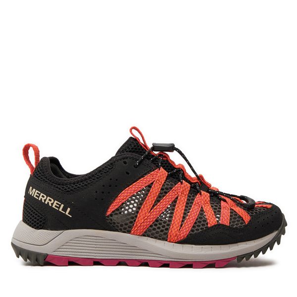 Merrell Trekking čevlji Merrell Wildwood Aerosport J067730 Black/Hi C