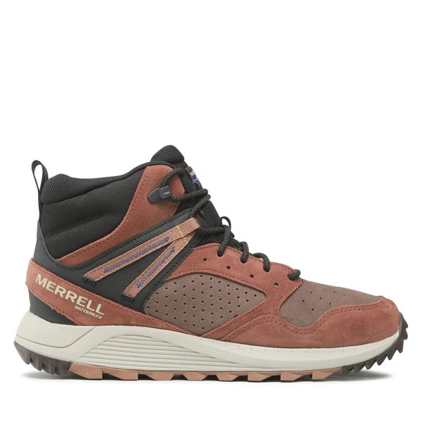 Merrell Trekking čevlji Merrell Wildwood Sb Mid Wp J067299 Rjava