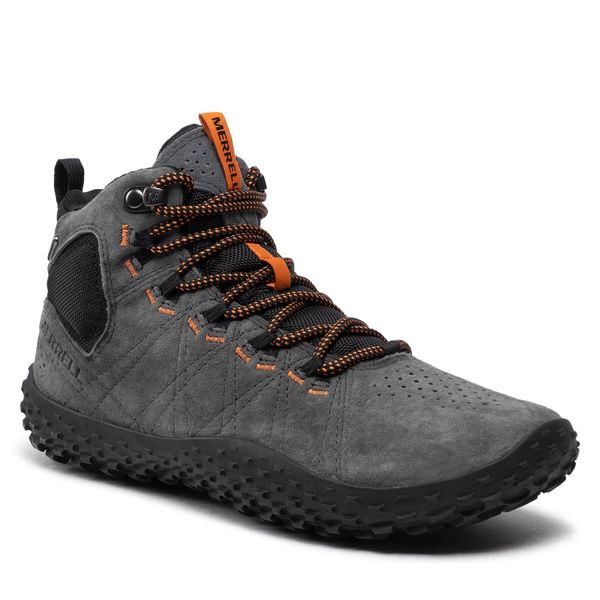 Merrell Trekking čevlji Merrell Wrapt Mid Wp J036001 Siva