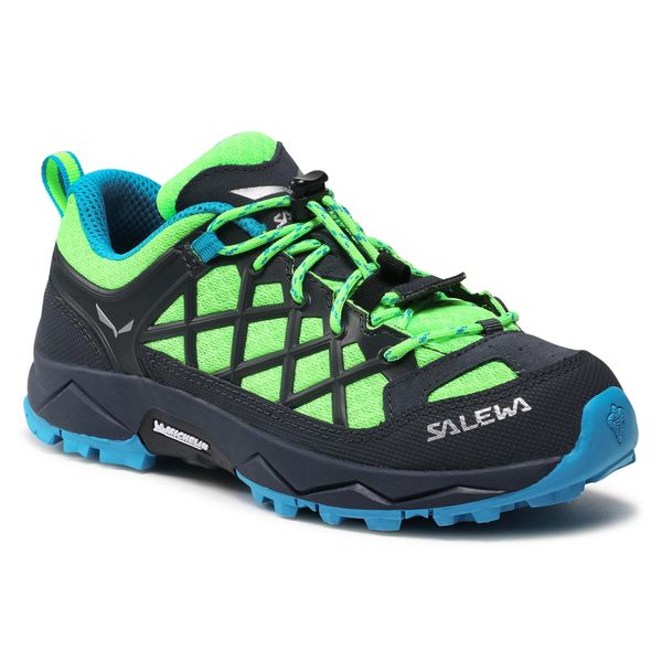 Salewa Trekking čevlji Salewa Jr Wildfire 64007-5810 Zelena