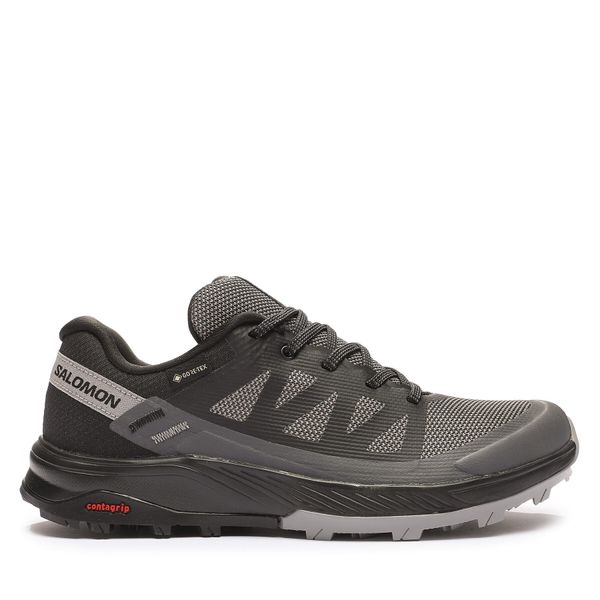 Salomon Trekking čevlji Salomon Outrise Gtx W GORE-TEX L47142600 Črna