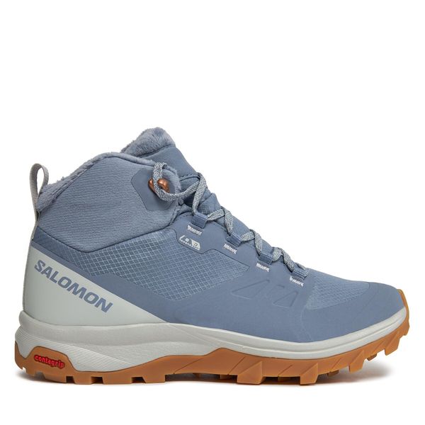 Salomon Trekking čevlji Salomon Outsnap Climasalomon™ Waterproof L47289900 Modra