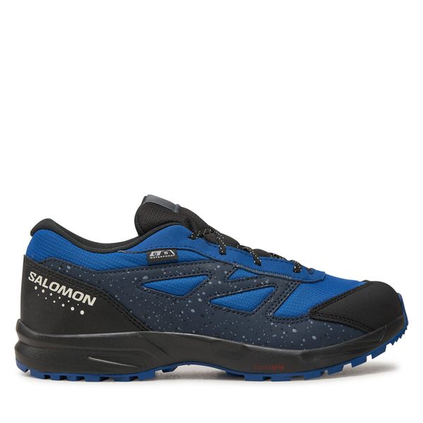 Salomon Trekking čevlji Salomon Outway Climasalomon™ Waterproof L47561500 Mornarsko modra