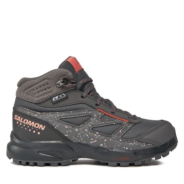 Salomon Trekking čevlji Salomon Outway Mid Climasalomon™ Waterproof L47283600 Magnet/Phantom/Coral