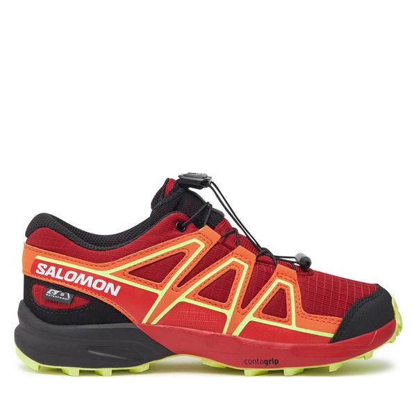 Salomon Trekking čevlji Salomon Speedcross Waterproof L47565900 Rdeča