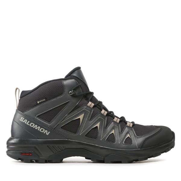 Salomon Trekking čevlji Salomon X Braze Mid GORE-TEX L47174800 Črna