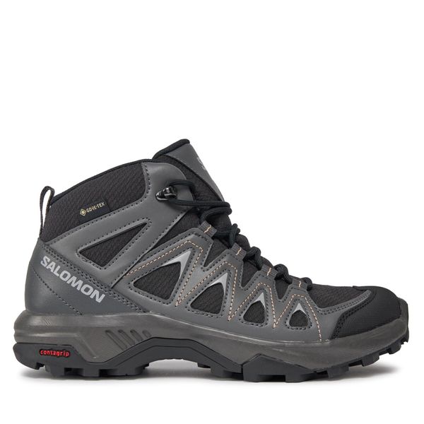 Salomon Trekking čevlji Salomon X Braze Mid GORE-TEX L47181200 Black/Magnet/Hazelnut