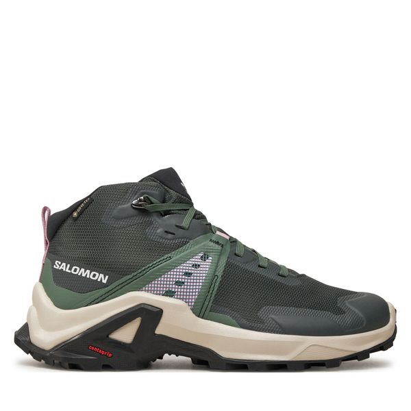 Salomon Trekking čevlji Salomon X Raise Mid Gore-Tex L47458100 Zelena