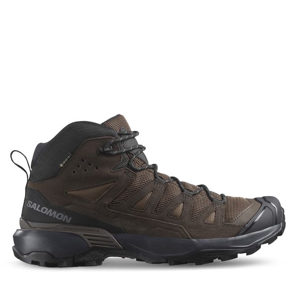 Salomon Trekking čevlji Salomon X Ultra 360 Leather Mid Gore-Tex L47570900 Rjava