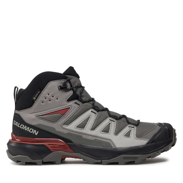 Salomon Trekking čevlji Salomon X Ultra 360 Mid GORE-TEX L47447800 Siva