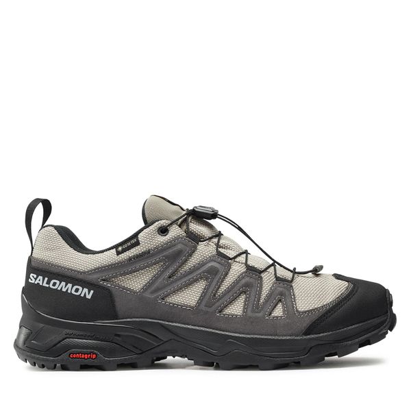 Salomon Trekking čevlji Salomon X Ward Leather GORE-TEX L47182100 Bež