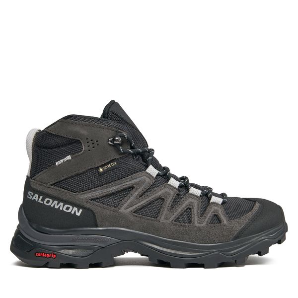 Salomon Trekking čevlji Salomon X Ward Leather Mid GORE-TEX L47181900 Črna