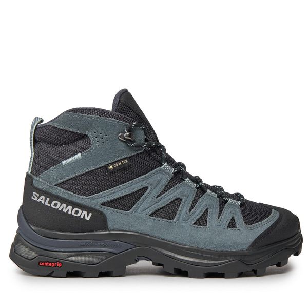 Salomon Trekking čevlji Salomon X Ward Leather Mid GORE-TEX L47182000 Modra