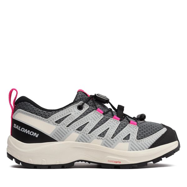 Salomon Trekking čevlji Salomon Xa Pro V8 L47289100 Quiet Shade/Pearl Blue/Pink Glo