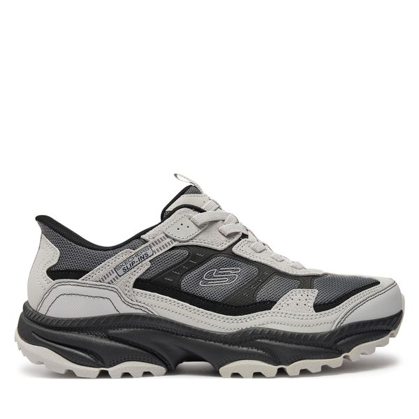 Skechers Trekking čevlji Skechers Slip-ins Vigor AT 237744/GYBK Siva