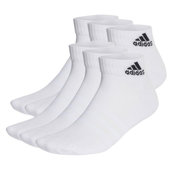 adidas Unisex nizke nogavice adidas Cushioned Sportswear Ankle Socks 6 Pairs HT3442 white/black