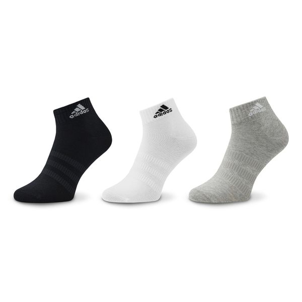 adidas Unisex nizke nogavice adidas Thin and Light Ankle Socks 3 Pairs IC1283 Siva