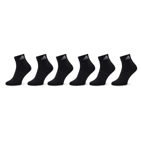 adidas Unisex nizke nogavice adidas Thin and Light Sportswear Ankle Socks 6 Pairs IC1293 Črna