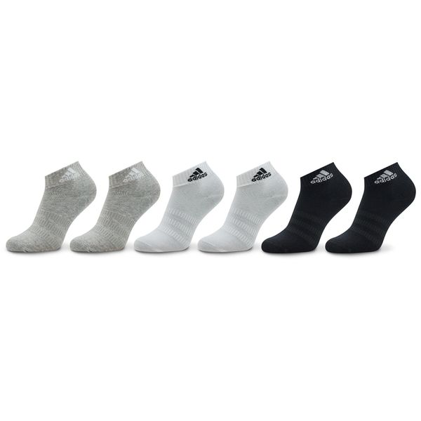 adidas Unisex nizke nogavice adidas Thin and Light Sportswear Ankle Socks 6 Pairs IC1307 medium grey heather/white/black