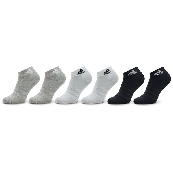 adidas Unisex nizke nogavice adidas Thin and Light Sportswear Ankle Socks 6 Pairs IC1307 Siva