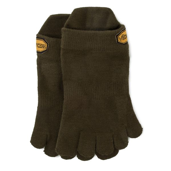 Vibram Fivefingers Unisex nizke nogavice Vibram Fivefingers Athletic No Show S18N01 Zelena