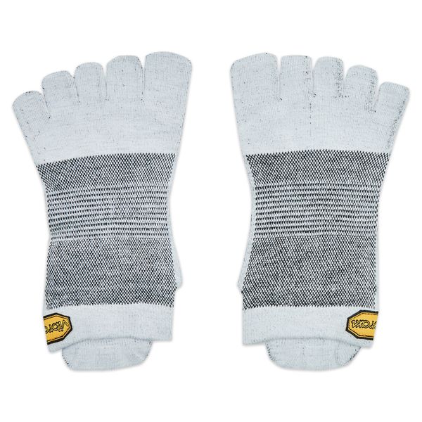 Vibram Fivefingers Unisex nizke nogavice Vibram Fivefingers Atlethic No-Show S21N02 Siva