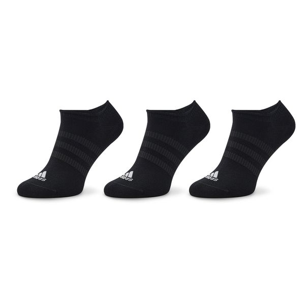 adidas Unisex stopalke adidas Thin and Light No-Show Socks 3 Pairs IC1327 Črna