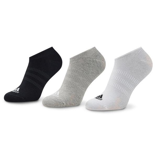 adidas Unisex stopalke adidas Thin and Light No-Show Socks 3 Pairs IC1328 Siva