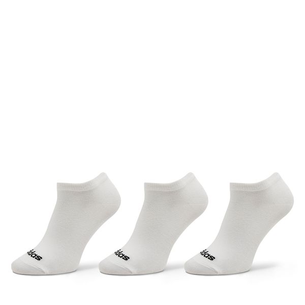 adidas Unisex stopalke adidas Thin Linear Low-Cut Socks 3 Pairs HT3447 Bela